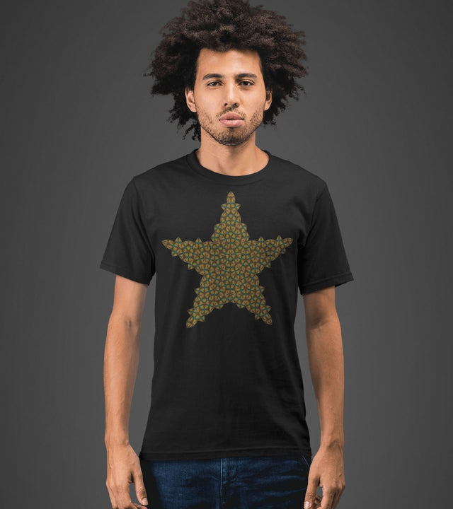 Penrose Star Men T-Shirt - Made to order - Choice of Colours