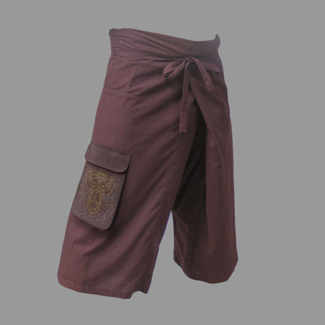 Tā Moko Unisex Thai Fisherman Pants - symbolika