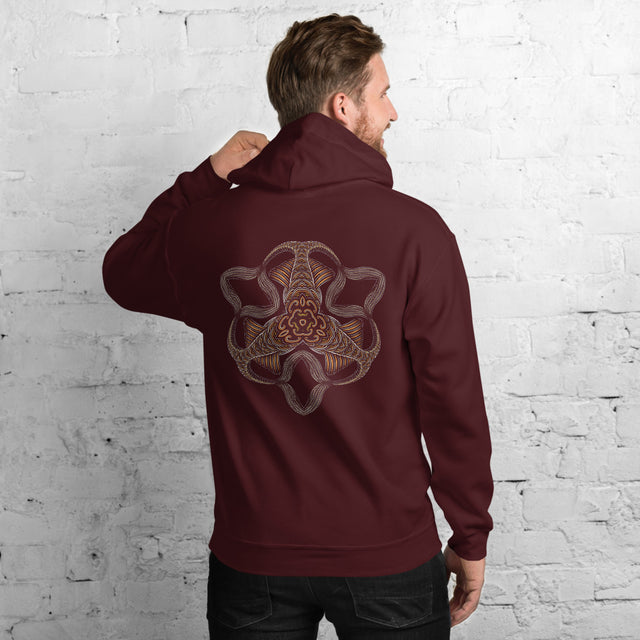 Coiled Shroom - Unisex Hoodie - Made to order - Choice of Colours