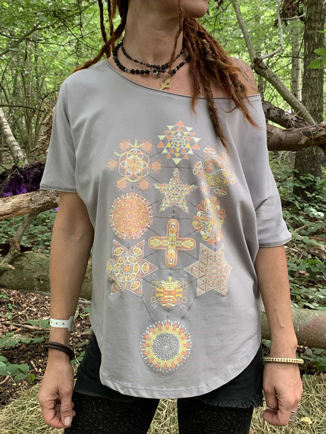 Symbol Tree Women Loose T-Shirt - symbolika