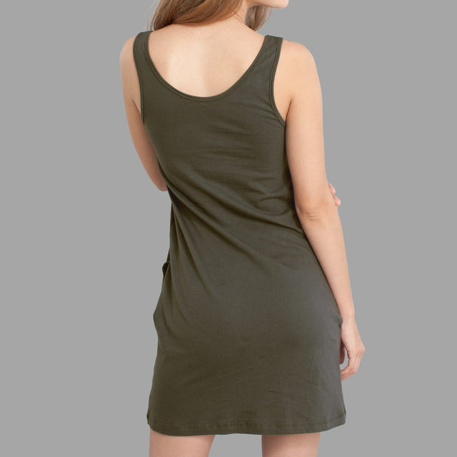 Second Cup Women Pocket Dress - symbolika