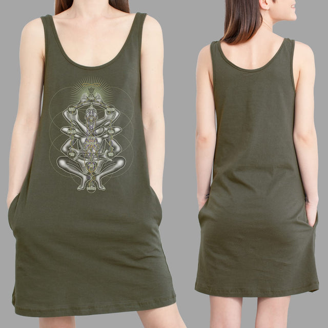 Dance Like A Tree Women Pocket Dress - symbolika