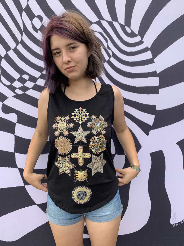 Symbol Tree Women Vest Top - symbolika